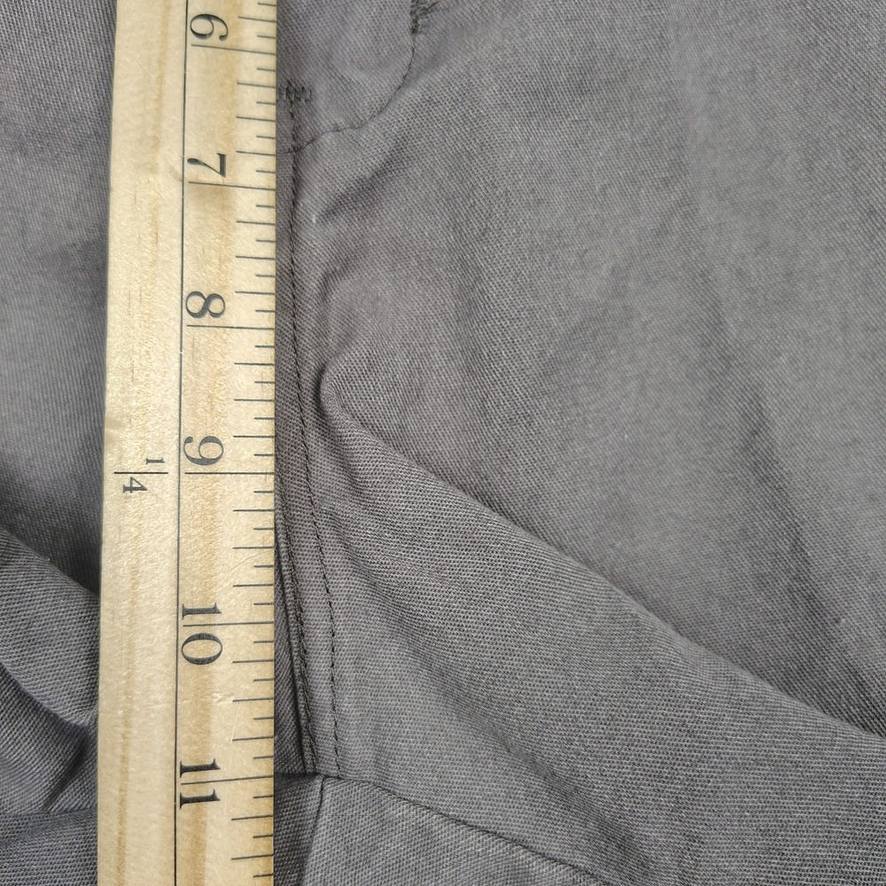 Genuine Dickies Shorts Mens 36 Grey Flat Front Work Twill Blend GR630VG - Picture 8 of 9